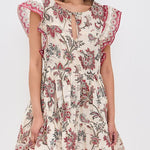 Cassandra Print Tunic Dress Multi