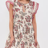 Cassandra Print Tunic Dress Multi