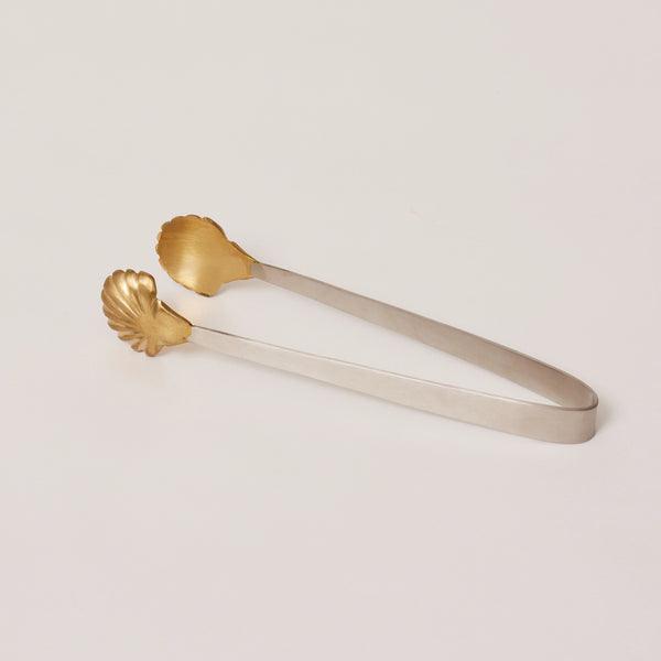 Fleck Seashell Serving Tongs