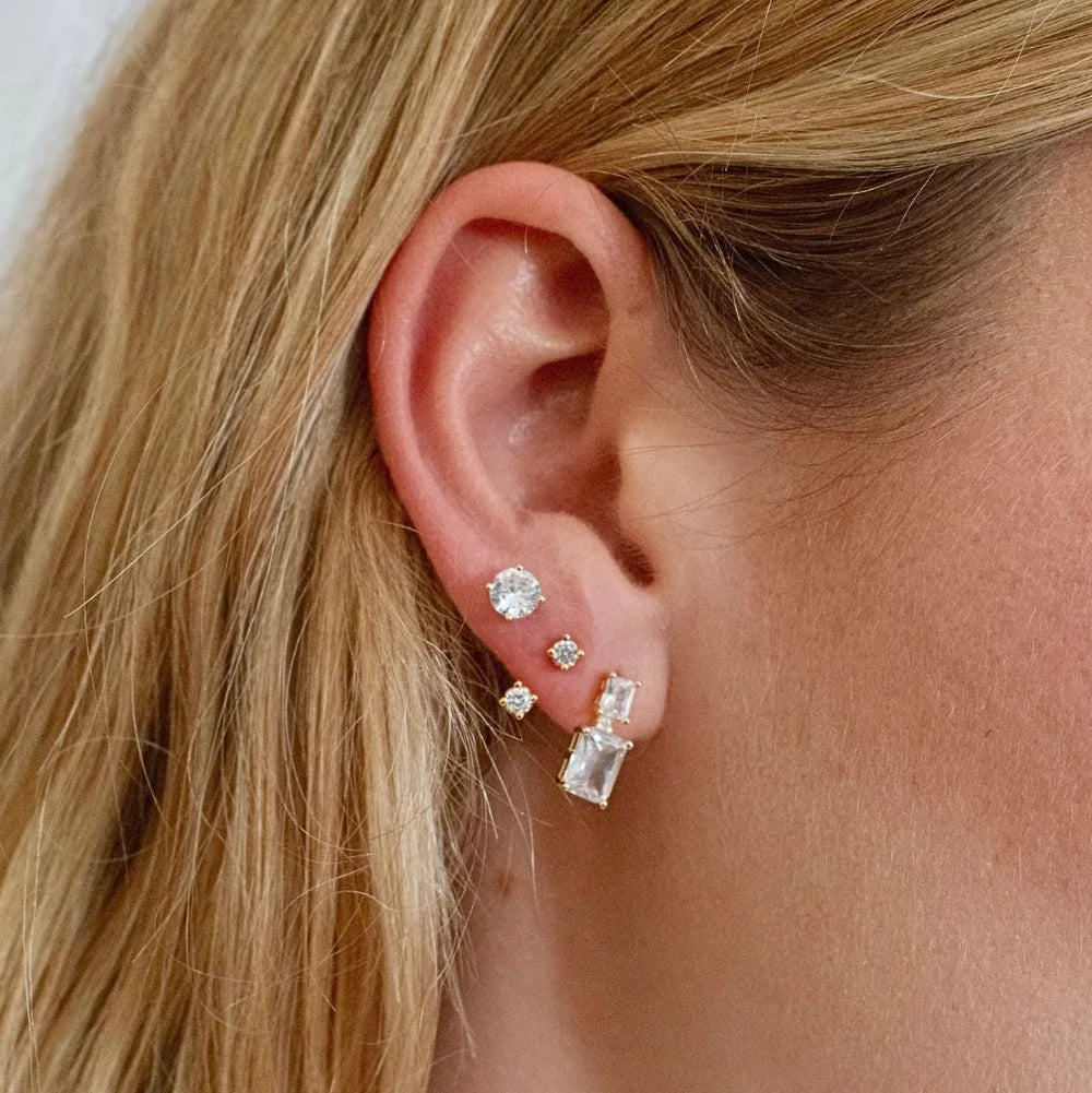 Solene Studs Gold