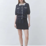 Gilka Detailed Short Sleeve Polo
