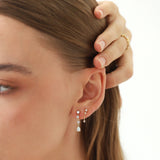 Opal and Pearl Chain Dangle