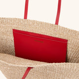 The East West Charm Tote Tomato
