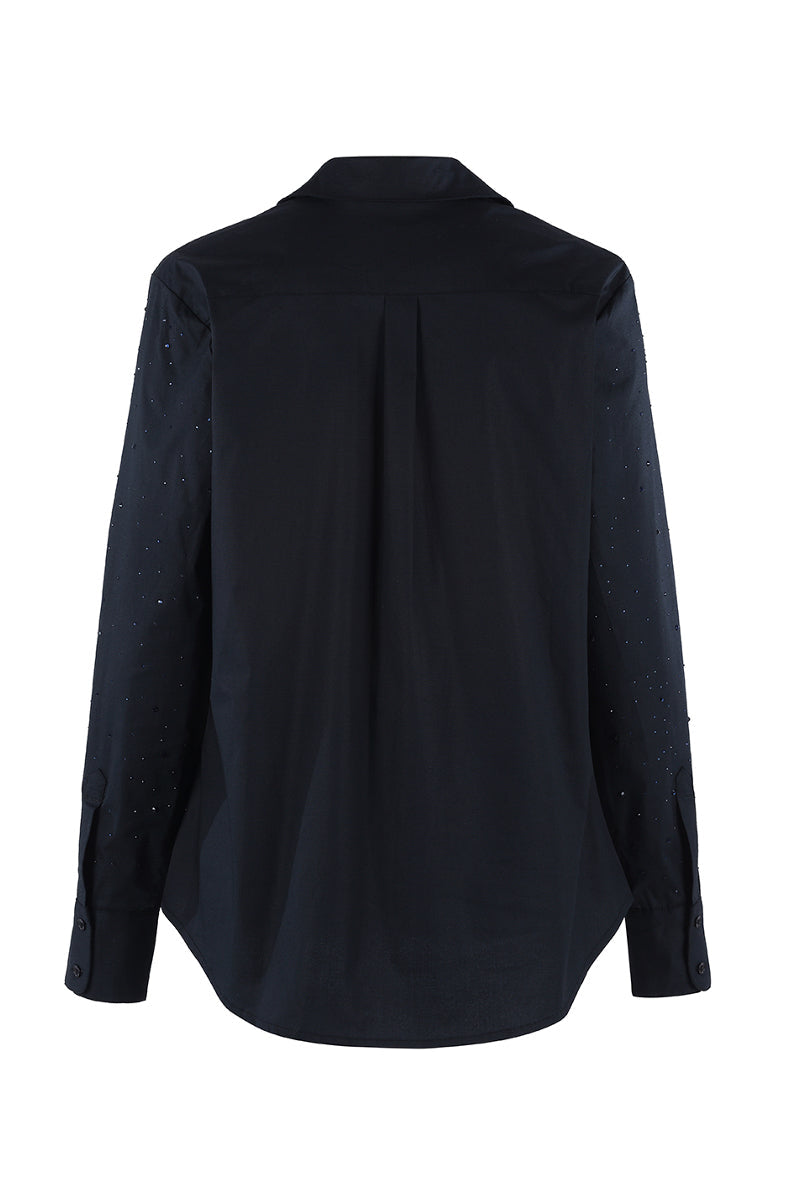 The Paula Button Up Shirt Black