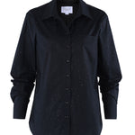 The Paula Button Up Shirt Black