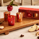 Simmered Cider Aromatic Votive Trio Set