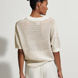 Varley Callie Knit Top Egret