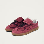 Tb.490 Club Suede Raspberry Leather Sneakers