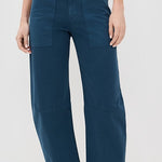 Brylie Sanded Twill Utility Pant Jasper