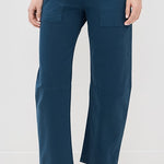 Brylie Sanded Twill Utility Pant Jasper