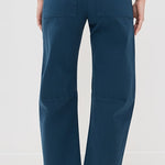 Brylie Sanded Twill Utility Pant Jasper
