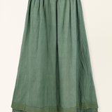 Verona Skirt in Verde Fossil