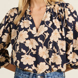 Orly Blouse Viola Nocturne