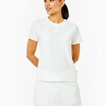 Walnut Short Sleeve White
