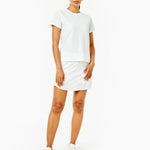 Walnut Short Sleeve White