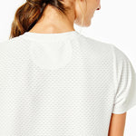 Walnut Short Sleeve White