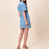 Whitney Denim Dress Light Denim