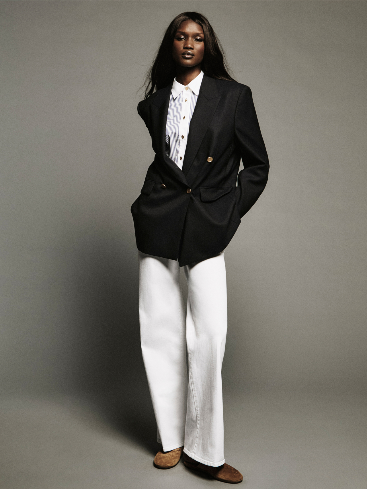 Le Slim Palazzo White