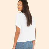 Carson Top White