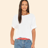 Carson Top White