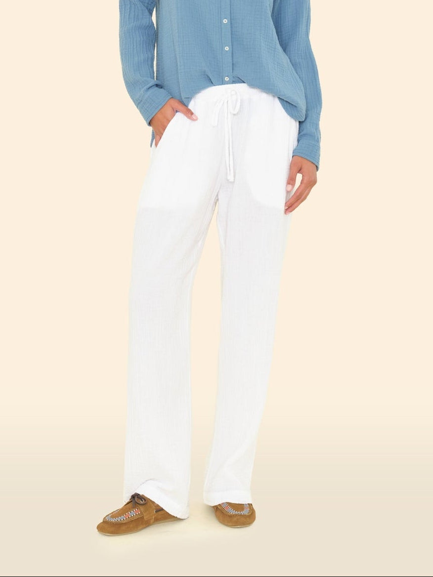 Devon Pant White