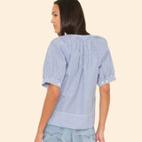 Josette Top True Blue