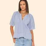 Josette Top True Blue