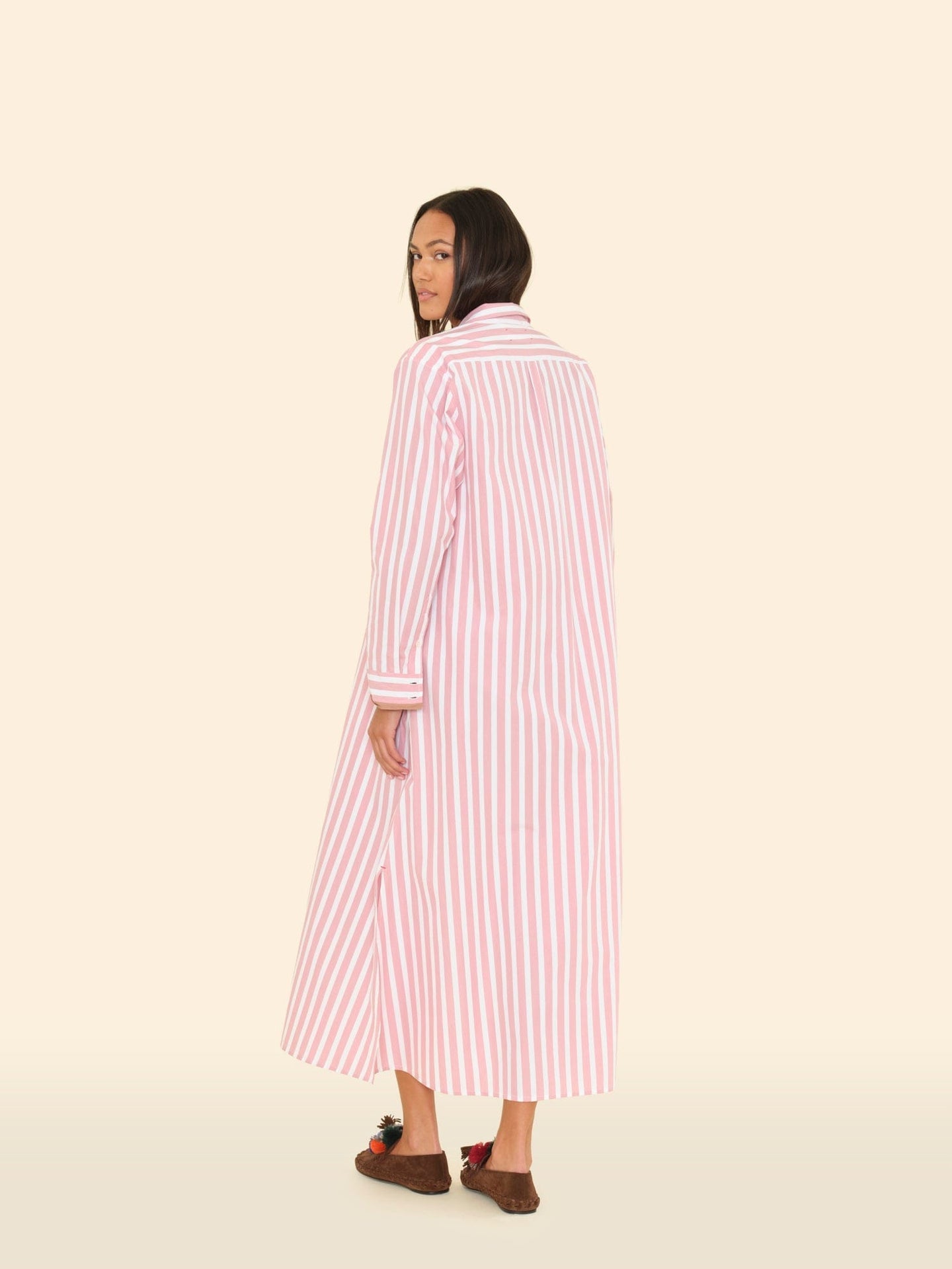 Boden Dress Rosebud Stripe