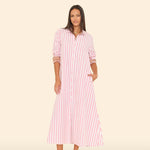 Boden Dress Rosebud Stripe