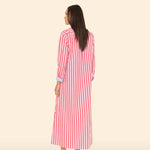 Boden Dress Scarlet Stripe