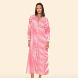 Boden Dress Scarlet Stripe