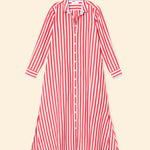 Boden Dress Scarlet Stripe