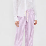 Brinna Pant Violet Rouge Stripe