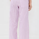 Brinna Pant Violet Rouge Stripe