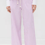 Brinna Pant Violet Rouge Stripe