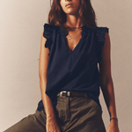 Navy Bex Top