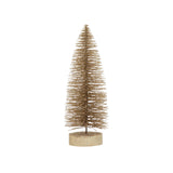 Holiday Large Glitter Bottle Brush Tree