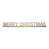 Holiday Merry Christmas Mantel Sign