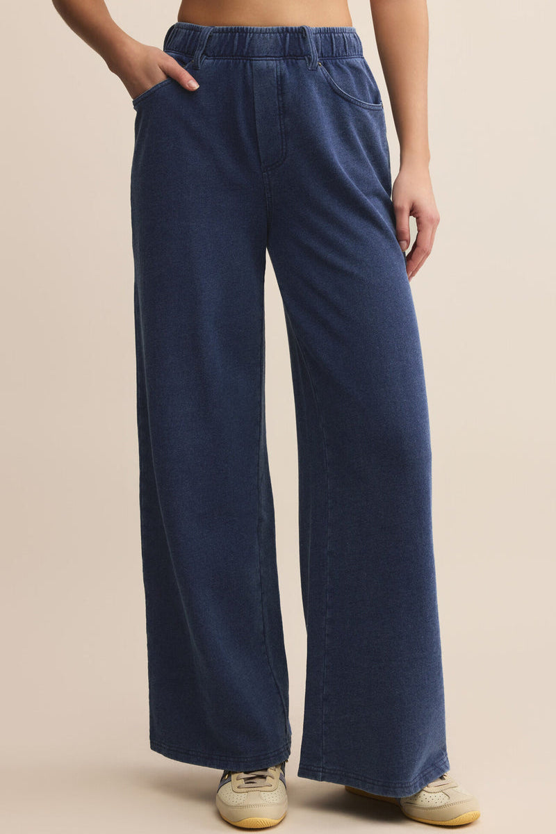 Entourage Knit Denim Pant Indigo