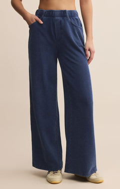 Entourage Knit Denim Pant Indigo