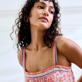 Yumi Top Dahlia Print