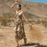 Zola Maxi Dress Saguaro Print