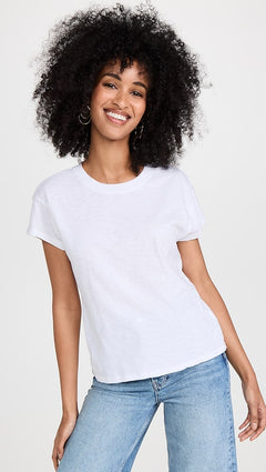 The Modern Slub Tee White