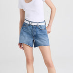 Sirena Short Sleeve Scoop Neck Tee White